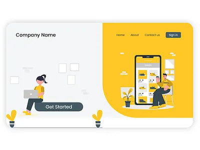 Landing Page design app app design design illustration landing design landing page landscape ui ux web webdesign weblanding