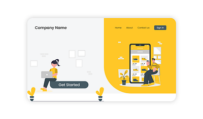 Landing Page design app app design design illustration landing design landing page landscape ui ux web webdesign weblanding