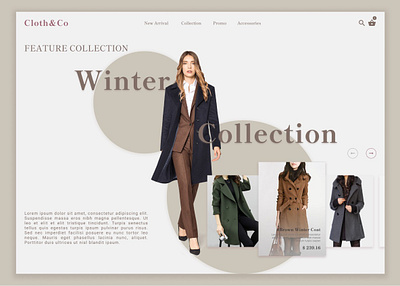 Landing Page DailyUI 003 dailyui design fashion fashionlandingpage landingpage landingpagedesign ui