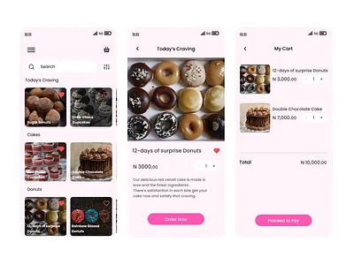 Treats delivery app delivery food app food app ui food delivery app