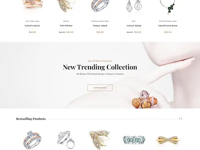 Monsta Jewelry eCommerce Bootstrap 4 Template clean clean jewellery jewellery shop jewelry html modern responsive store watch watch html