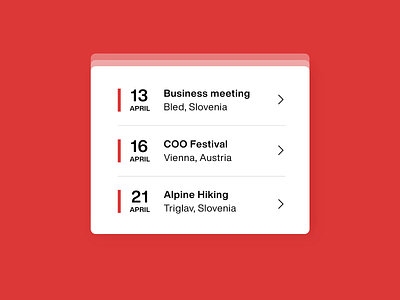 Daily UI Challenge - day #70 daily 100 challenge dailyui design event event app event branding event flyer event listing events everyday flat minimal ui web