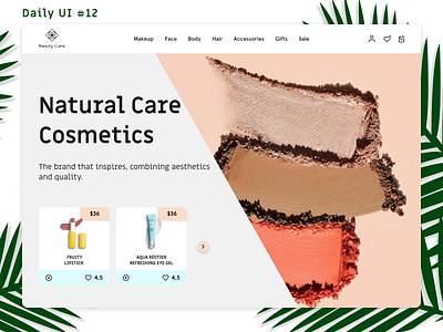 Daily Ui Challenge #012 - E-Commerce Shop design typography ui ux web