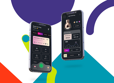 Smart Home App 💎 adobe photoshop behance colors design dribbble figma mobile app mobile ui mobiledesign newdesign sketch smarthome smarthouse uidesign user friendly uxdesign uxui web webdesign