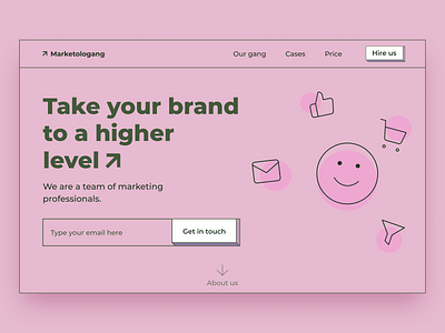 Landing page dailyui landing landing page landing page design