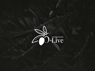O-Live Minimalist Logo branding green leaf logo live logo logo concept logo design logo ideas olive olive oil olives stroke