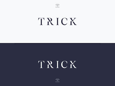 TRICK - LOGOTYPE branding design logo minimalist modern monogram simple typogaphy