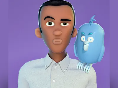 Stromae Emoji 3d 3d artist characterdesign illustration nft nftart nfts stomae