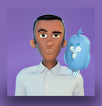 Stromae Emoji 3d 3d artist characterdesign illustration nft nftart nfts stomae