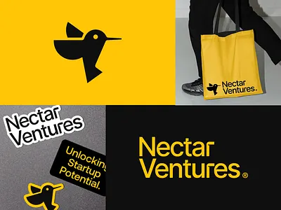 Nectar Ventures - Branding animal bird branding capital finance hummingbird investment logo nectar startup tech venture