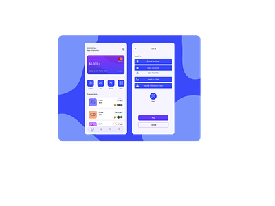 Financial Payment Apps dailyui design exploration finance financial mobile app design ui uiux