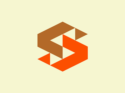 Letter S Logo brand branding digital geometry icon identity letter logo logomark mark media minimal motion retro s symbol triangles type typography video