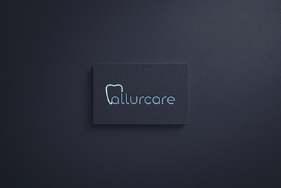 Allurcare Logo allurcare blue care dentist design graphicdesign illustration logo logodesign logotype minimal teeth tooth typography vector