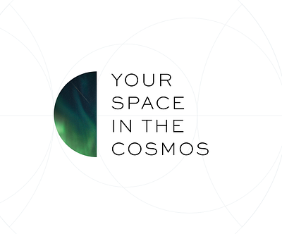 Your Space in the Cosmos — Logo brand identity branding logo