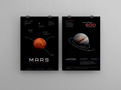 Space posters brand design font illustration photoshop poligraphy poster space style typography