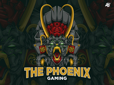 The Phoenix Gaming animal apparel branding clothing design esport gaming graphic design illustration logo phoenix ui vector