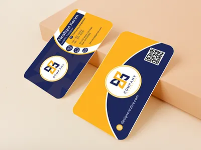 CORPORATE BUSINESS CARD TEMPLATE branding business card business card design company corporate business card design illustration typography