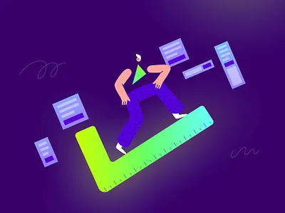 Accepted Banner Sizes Illustration accepted adobe banner business check colors creatopy design designer doodle graphic illustration illustrator liner measure neon pattern platform sizes style