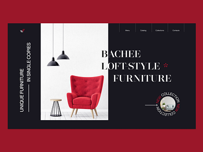 Furniture armchair brutalism dribbble dribbble best shot dribbbleweeklywarmup figma first page furniture furniture design furniture website item item page landing landing page loft online shop shop webdesign