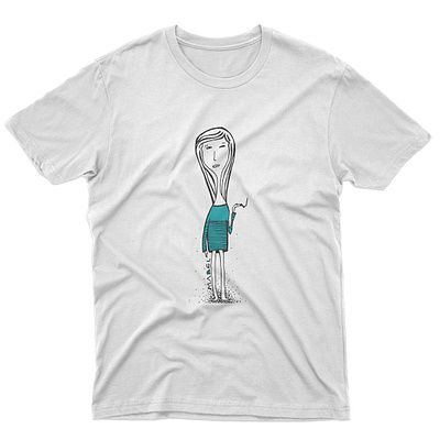 mabel color design illustration minimal tshirt art vector