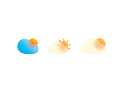 Glassmorphism! design glass glass effect glassmorphism icons icons design logo logos paisadutch weather