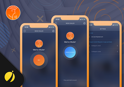 Memo Mailer - simple voice sending app android app development android app development company app development development development company ios app development ios app development company iphone app development iphone app development company mobile app development