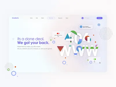 +Gradient+ Cyber Security UI Design Web branding dailyui illustration logo ui ui design uidesign uiux ux vector