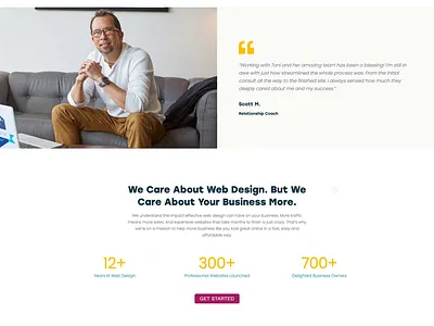 Agency Website design ui ux web web design wordpress design