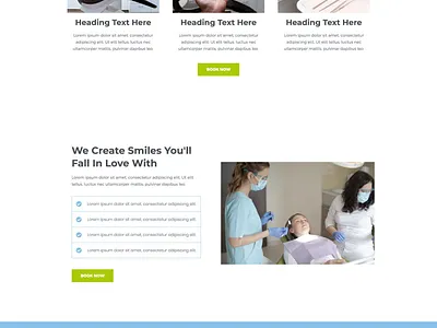 Dentist Website design ui ux web web design wordpress design