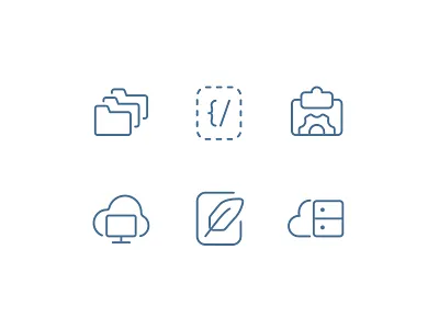 Cloud storage outline iconset admin panel cloud compute cloud storage code data center develop icons icons set outline s3 server settings ui vector
