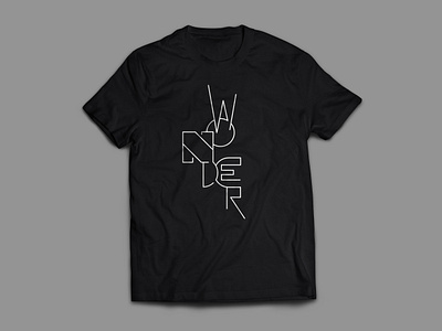 Wonder Shirt graphicdesign swagger typogaphy wonderful