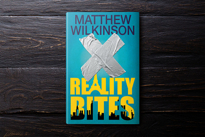 Reality Bites - Book Cover Design 3d book cover behance book cover book cover design books branding design ebook ebook cover ebook cover design fiverr illustration kindle kindlecover vector