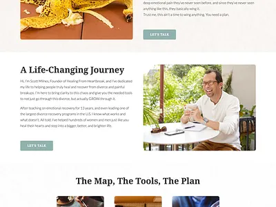 Relationship Coach Website ui ux web web design wordpress design