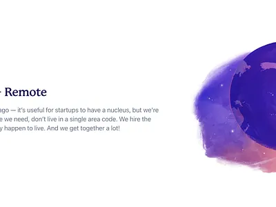 Home, for Fly.io baloon home illustration illustration art magic planet sunset