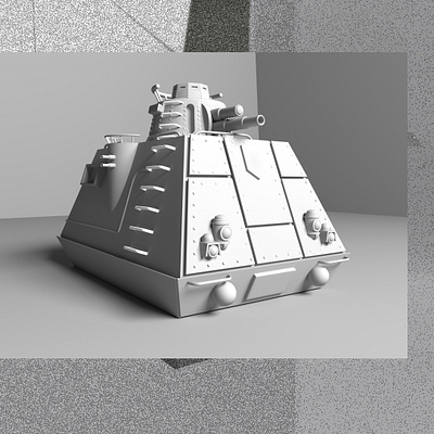 tankytank 3d 3d art 3d render c4d design details ghibli modeling render tank