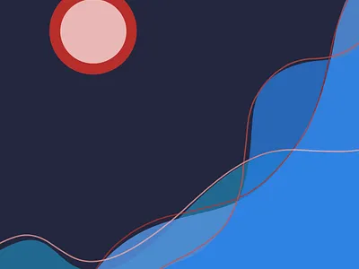 Abstract Ocean Wallpaper abstract background design digitalart illustration wallpaper