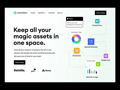 checkbox SaaS product design automate automation data design flow identity landing page management page path product saas site ui visual identity web webflow webpage workflow