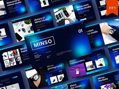 Minso Multipurpose Template app blog blogger clean colorful company corporate google slides keynote modern multipurpose multipurpose template photography pitchdeck portfolio powerpoint presentation studio template unique