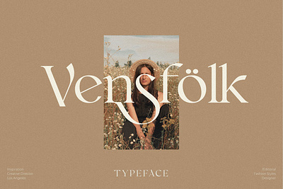 Vensfolk Display Font advertising branding classy display display font elegant fashion fonts lettering logo magazine minimalist modern ont sans serif serif stylish typeface typography unique