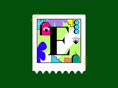 36 DOT 2021 - E animation design graphic design illustration motion graphics