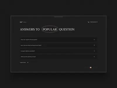Accordion for faq animation design faq minimal ui ux