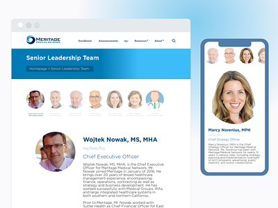 Leadership Redesign + Gender Pronoun Inclusion branding minimal ui ux web