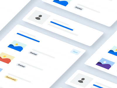 Feature upgrade header app clean design illustration minimal neumorphism product simple ui vector web