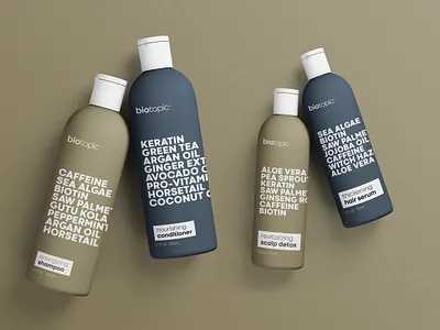 BioTopic brand and bottles