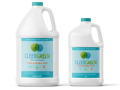 CleerGreen branding packaging