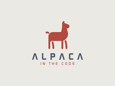 Alpaca Logo 3 alpaca animal game game development games logo minimal minimalist technology