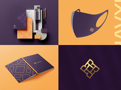 HAVYN Logo and Brand Identity abstractlogo branddesigner brandidentity branding brandngagency creative dribblelogo elegant logo floral identitydesign logobrand logoinspire logos luxarylogo marketing modern premium logo