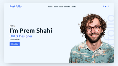 Personal Portfolio Website (Free) complete website full website html css html css javscript personal portfolio website portfolio website responsive website design website design