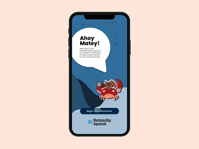 Monterey Bay App Reimagining app design exploratory landing page ui