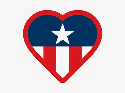 'Merica Heart digital art